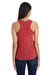 Threadfast Apparel 204LT Womens Blizzard Jersey Tank Top Red Model Back