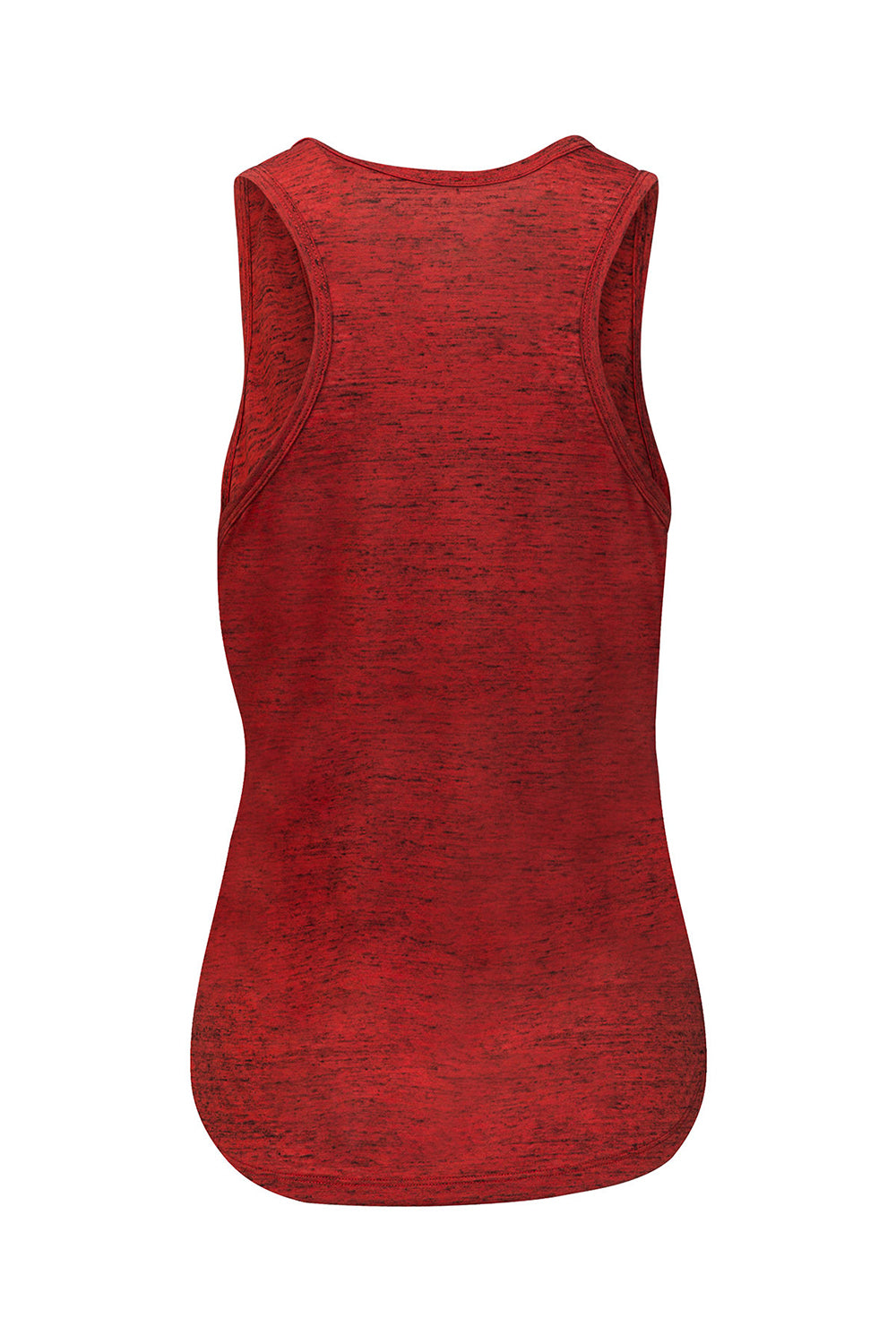 Threadfast Apparel 204LT Womens Blizzard Jersey Tank Top Red Flat Back