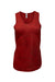 Threadfast Apparel 204LT Womens Blizzard Jersey Tank Top Red Flat Front