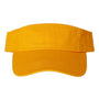 Valucap Mens Bio-Washed Adjustable Visor - Gold - NEW