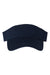 Valucap VC500 Mens Bio-Washed Visor Navy Blue Flat Front