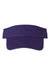 Valucap VC500 Mens Bio-Washed Visor Purple Flat Front