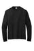 Jerzees 21LS/21ML/21MLR Mens Dri-Power Moisture Wicking Long Sleeve Crewneck T-Shirt Black Flat Front