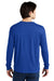 Jerzees 21LS/21ML/21MLR Mens Dri-Power Moisture Wicking Long Sleeve Crewneck T-Shirt Royal Blue Model Back