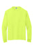 Jerzees 21LS/21ML/21MLR Mens Dri-Power Moisture Wicking Long Sleeve Crewneck T-Shirt Safety Green Flat Front