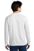 Jerzees 21LS/21ML/21MLR Mens Dri-Power Moisture Wicking Long Sleeve Crewneck T-Shirt White Model Back