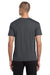 Jerzees 21M/21MR Mens Dri-Power Moisture Wicking Short Sleeve Crewneck T-Shirt Charcoal Grey Model Back