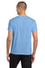 Jerzees 21M/21MR Mens Dri-Power Moisture Wicking Short Sleeve Crewneck T-Shirt Light Blue Model Back