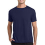 Jerzees Mens Dri-Power Moisture Wicking Short Sleeve Crewneck T-Shirt - Navy Blue