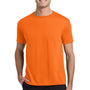 Jerzees Mens Dri-Power Moisture Wicking Short Sleeve Crewneck T-Shirt - Safety Orange