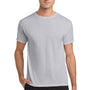 Jerzees Mens Dri-Power Moisture Wicking Short Sleeve Crewneck T-Shirt - Silver Grey