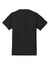 Jerzees 21M/21MR Mens Dri-Power Moisture Wicking Short Sleeve Crewneck T-Shirt Black Flat Back