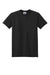 Jerzees 21M/21MR Mens Dri-Power Moisture Wicking Short Sleeve Crewneck T-Shirt Black Flat Front