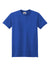 Jerzees 21M/21MR Mens Dri-Power Moisture Wicking Short Sleeve Crewneck T-Shirt Royal Blue Flat Front