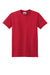 Jerzees 21M/21MR Mens Dri-Power Moisture Wicking Short Sleeve Crewneck T-Shirt True Red Flat Front