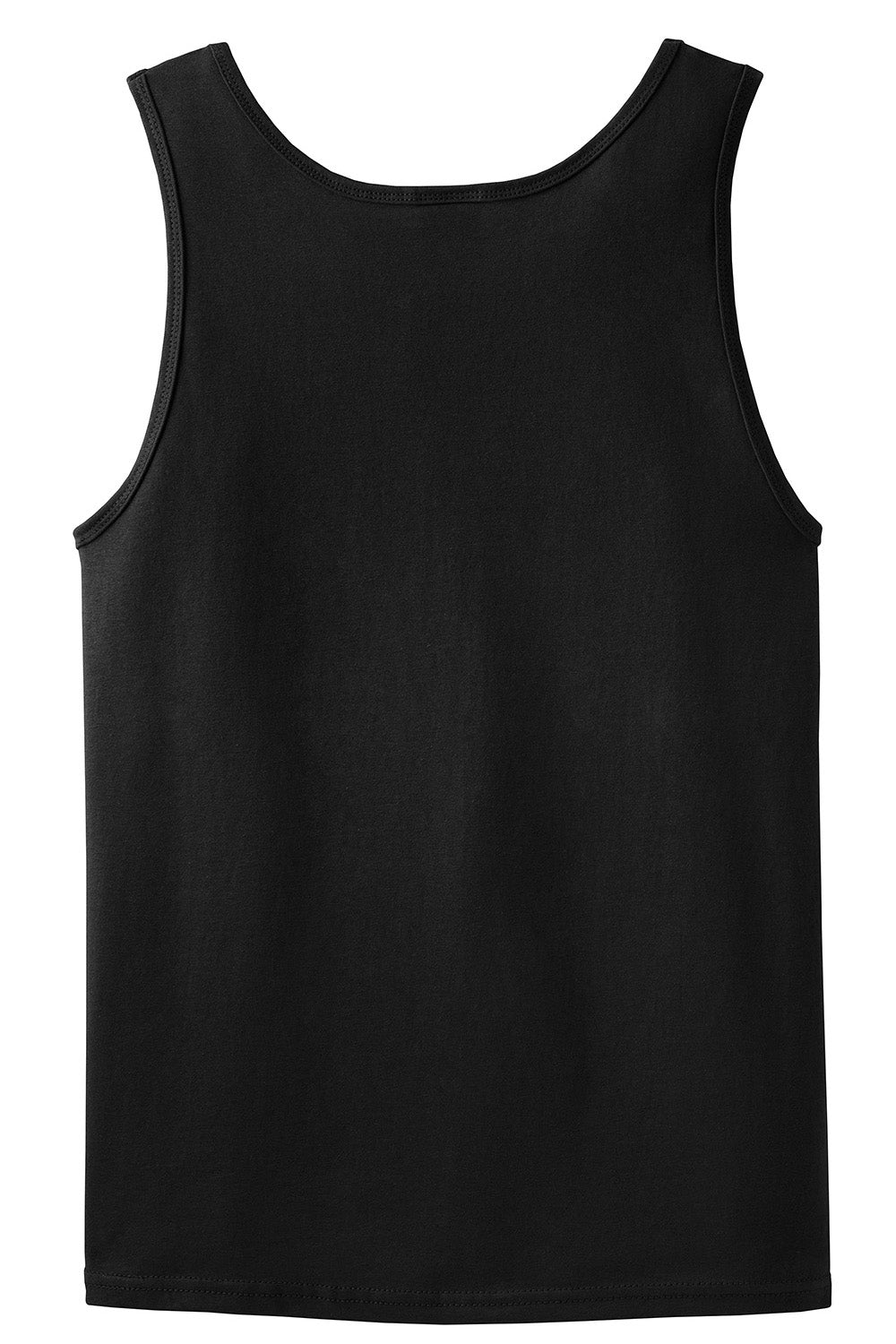 Gildan 2200/G220 Mens Ultra Tank Top Black Flat Back