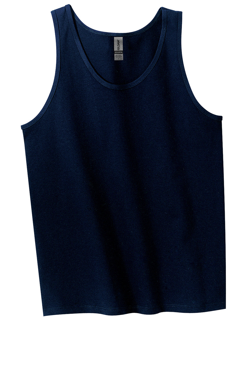 Gildan 2200/G220 Mens Ultra Tank Top Navy Blue Flat Front