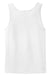 Gildan 2200/G220 Mens Ultra Tank Top White Flat Back