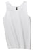 Gildan 2200/G220 Mens Ultra Tank Top White Flat Front