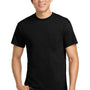 Gildan Mens Ultra Short Sleeve Crewneck T-Shirt w/ Pocket - Black