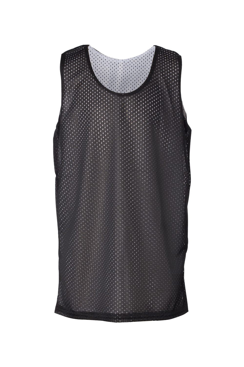 Badger 2529 Youth Pro Mesh Reversible Tank Top Black/White Flat Front