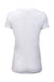 Threadfast Apparel 252RV Womens Short Sleeve V-Neck T-Shirt White Flat Back