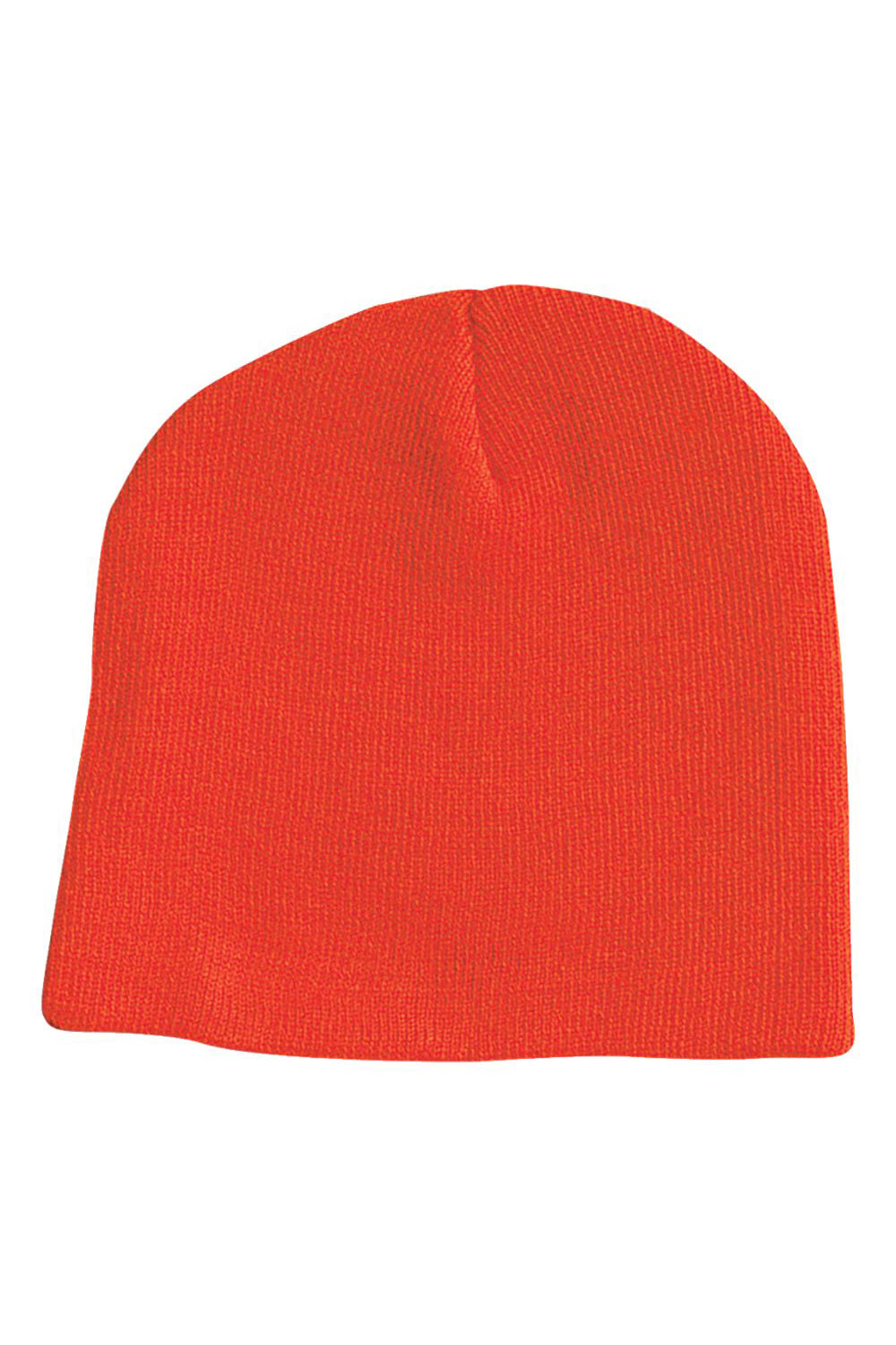 Sportsman SP08 Mens Beanie Blaze Orange Flat Front