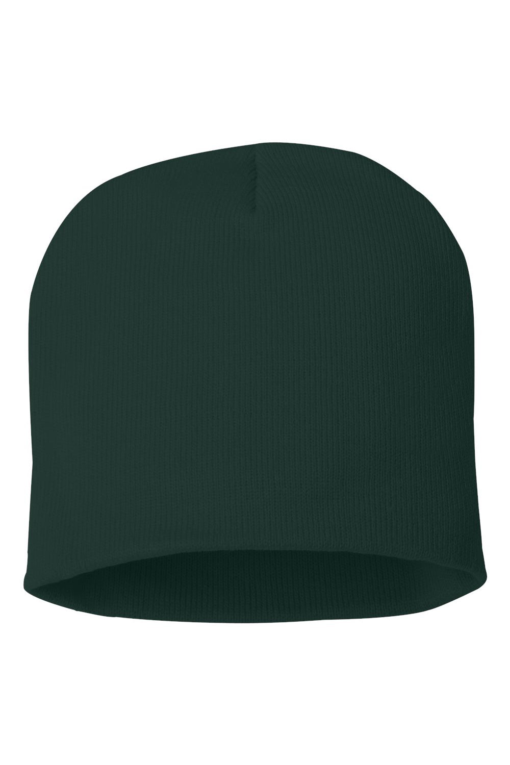 Sportsman SP08 Mens Beanie Forest Green Flat Front