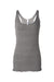 Bella + Canvas 8430 Womens Tank Top Grey Flat Front