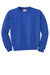 Jerzees 562B/562BR Youth NuBlend Fleece Crewneck Sweatshirt Royal Blue Flat Front