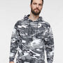 Code Five Mens Fleece Hooded Sweatshirt Hoodie - Urban Woodland - NEW