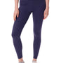 Threadfast Apparel Womens Impact Leggings w/ Pocket - Navy Blue