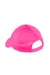 Port & Company YCP80 Youth Twill Adjustable Hat Neon Pink Flat Back