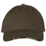 Kati Mens Solid w/ Camo Trim Adjustable Hat - Olive Green/Realtree AP - NEW