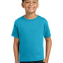 Jerzees Youth Dri-Power Moisture Wicking Short Sleeve Crewneck T-Shirt - California Blue