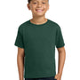 Jerzees Youth Dri-Power Moisture Wicking Short Sleeve Crewneck T-Shirt - Forest Green