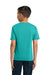 Jerzees 29B/29BR Youth Dri-Power Moisture Wicking Short Sleeve Crewneck T-Shirt Jade Green Model Back