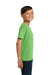 Jerzees 29B/29BR Youth Dri-Power Moisture Wicking Short Sleeve Crewneck T-Shirt Kiwi Green Model Side