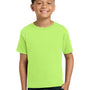 Jerzees Youth Dri-Power Moisture Wicking Short Sleeve Crewneck T-Shirt - Neon Green