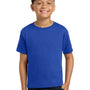 Jerzees Youth Dri-Power Moisture Wicking Short Sleeve Crewneck T-Shirt - Royal Blue