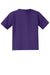 Jerzees 29B/29BR Youth Dri-Power Moisture Wicking Short Sleeve Crewneck T-Shirt Deep Purple Flat Back