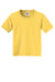 Jerzees 29B/29BR Youth Dri-Power Moisture Wicking Short Sleeve Crewneck T-Shirt Island Yellow Flat Front