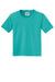 Jerzees 29B/29BR Youth Dri-Power Moisture Wicking Short Sleeve Crewneck T-Shirt Jade Green Flat Front