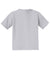 Jerzees 29B/29BR Youth Dri-Power Moisture Wicking Short Sleeve Crewneck T-Shirt Silver Grey Flat Back