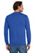 Jerzees 29LS/29L/29LSR Mens Dri-Power Moisture Wicking Long Sleeve Crewneck T-Shirt Royal Blue Model Back