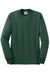 Jerzees 29LS/29L/29LSR Mens Dri-Power Moisture Wicking Long Sleeve Crewneck T-Shirt Forest Green Flat Front