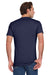 Jerzees 29MP/29P/29MPR Mens Dri-Power Moisture Wicking Short Sleeve Crewneck T-Shirt w/ Pocket Navy Blue Model Back