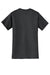 Jerzees 29MP/29P/29MPR Mens Dri-Power Moisture Wicking Short Sleeve Crewneck T-Shirt w/ Pocket Heather Black Flat Back