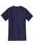 Jerzees 29MP/29P/29MPR Mens Dri-Power Moisture Wicking Short Sleeve Crewneck T-Shirt w/ Pocket Navy Blue Flat Back