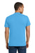 Jerzees 29M/29MR/29MT Mens Dri-Power Moisture Wicking Short Sleeve Crewneck T-Shirt Aquatic Blue Model Back